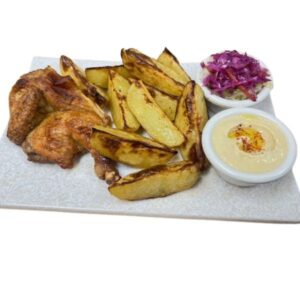 Chicken Cornish Hen Plate