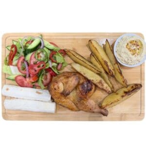 Chicken Cornish Hen Plate