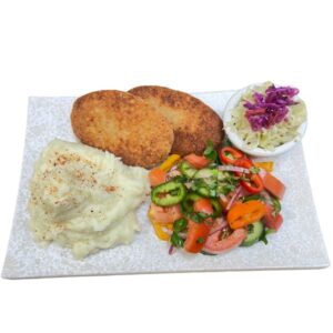 Crispy Chicken Cutlet Plate